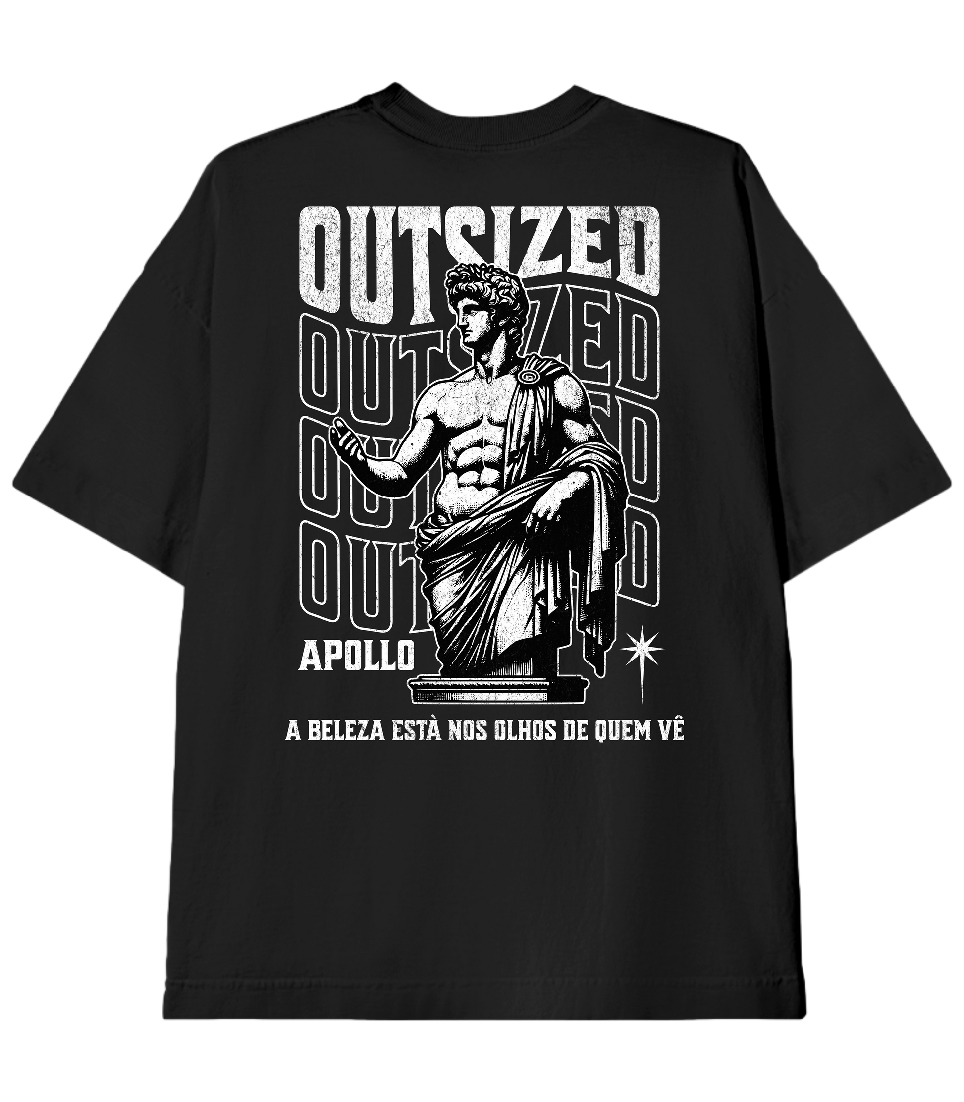 Camiseta Heavy Oversized Apollo God | Old Outsized