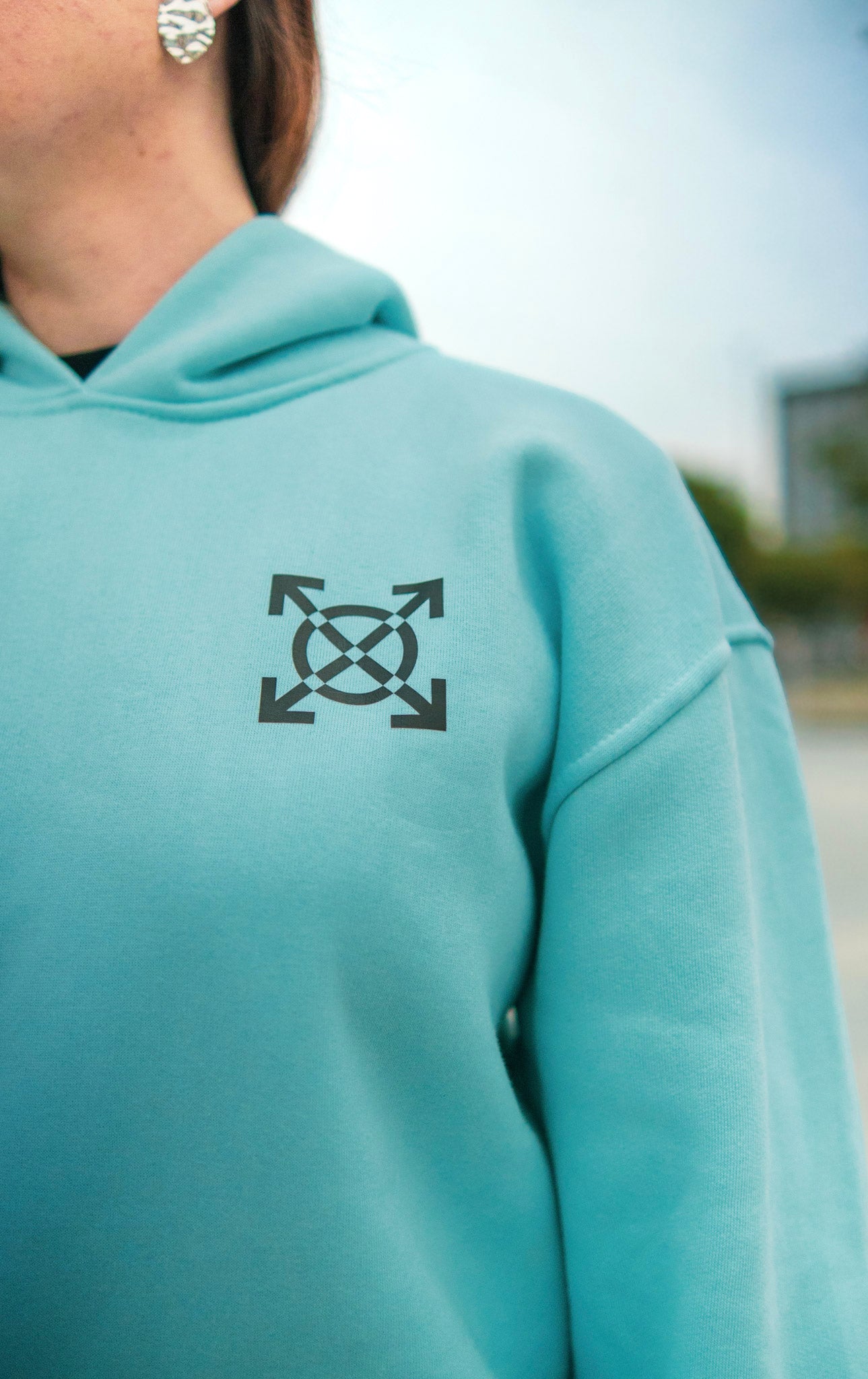 Casaco Moletom Heavy Oversized Made For Outsiders