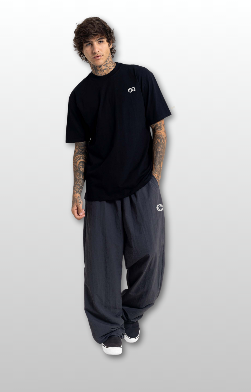 Calça Tactel Masculina Essentials | Com ajuste de punho