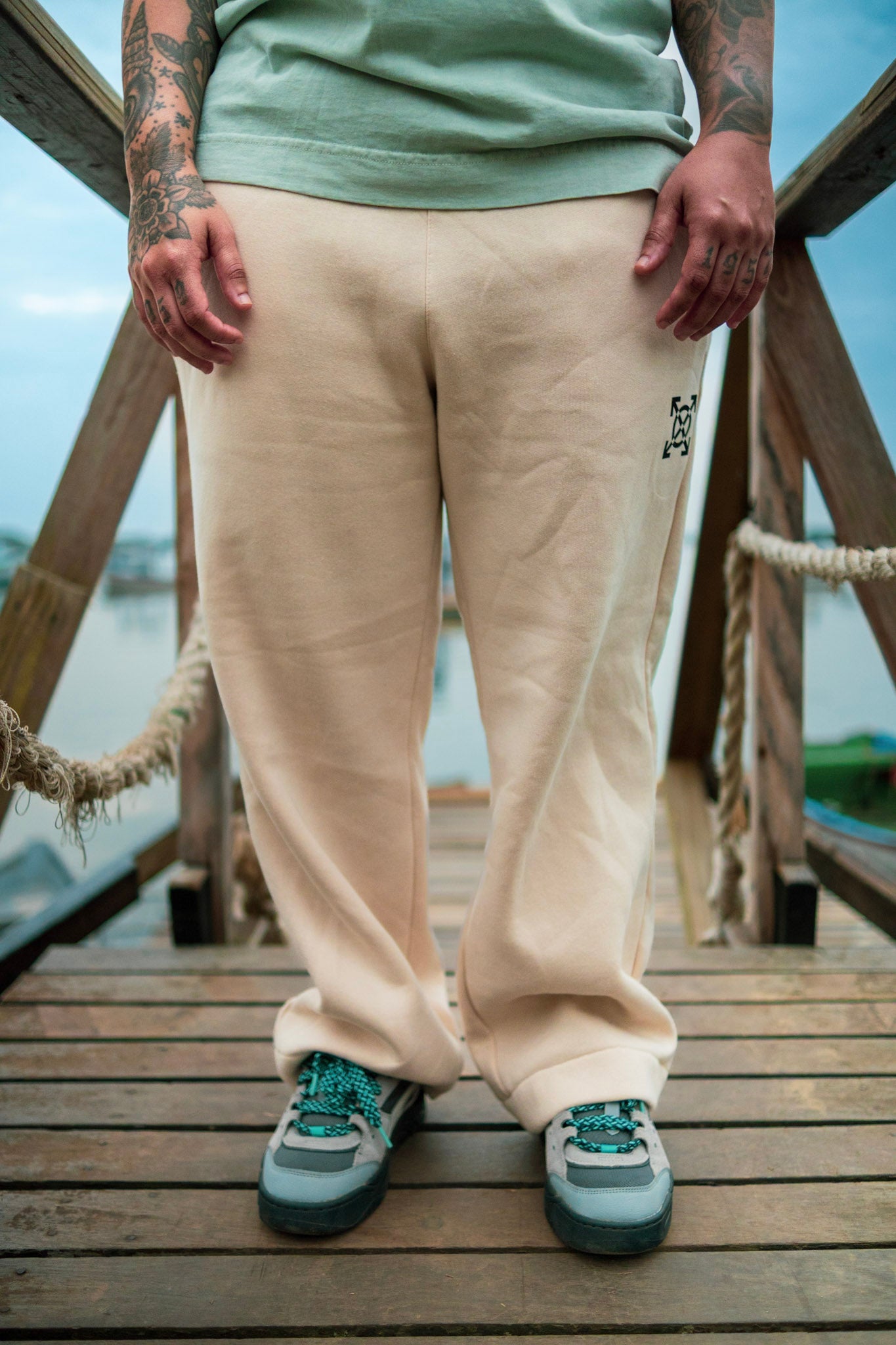 Calça Moletom Heavy Oversized Core Essentials