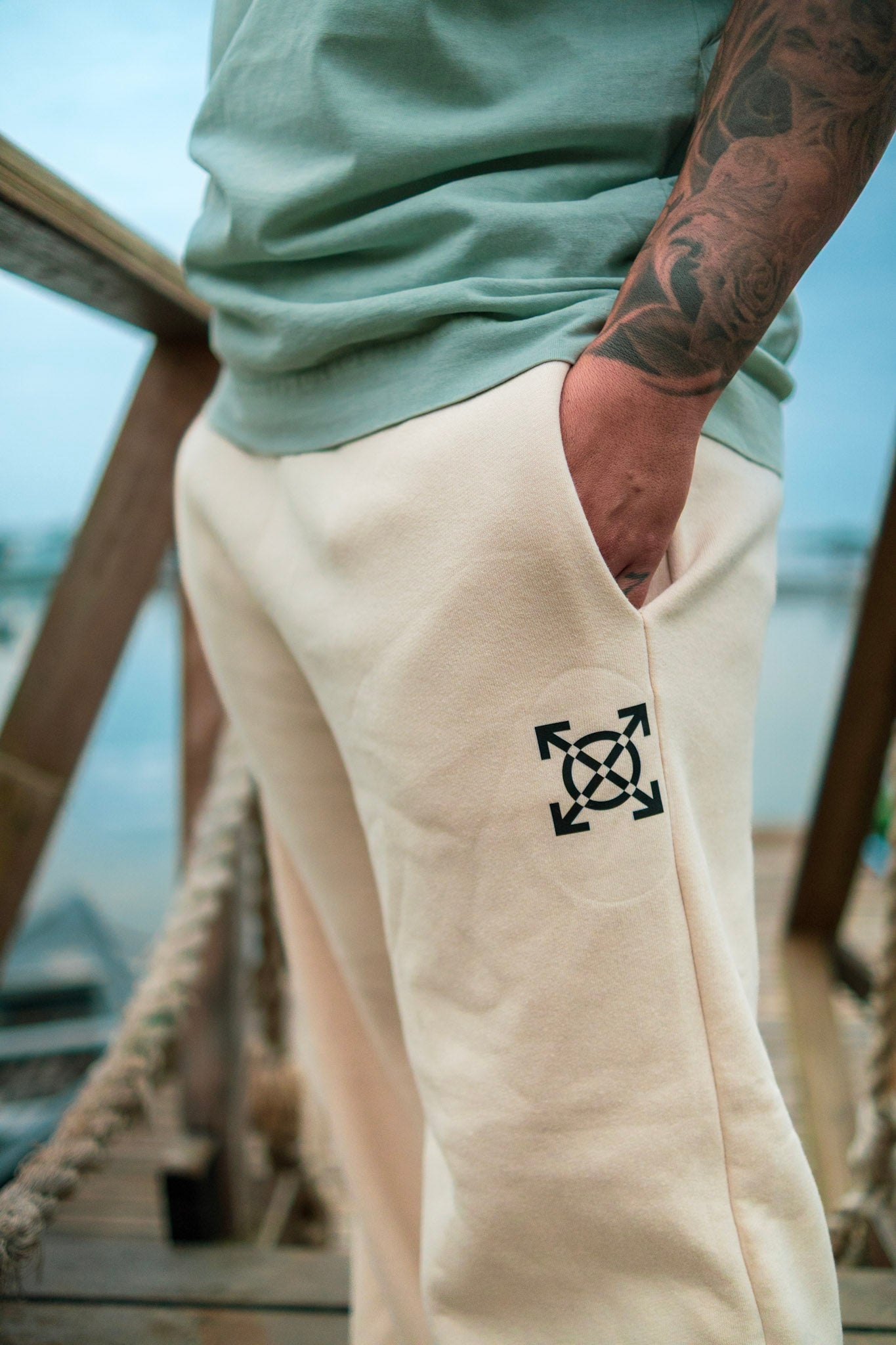 Calça Moletom Heavy Oversized Core Essentials