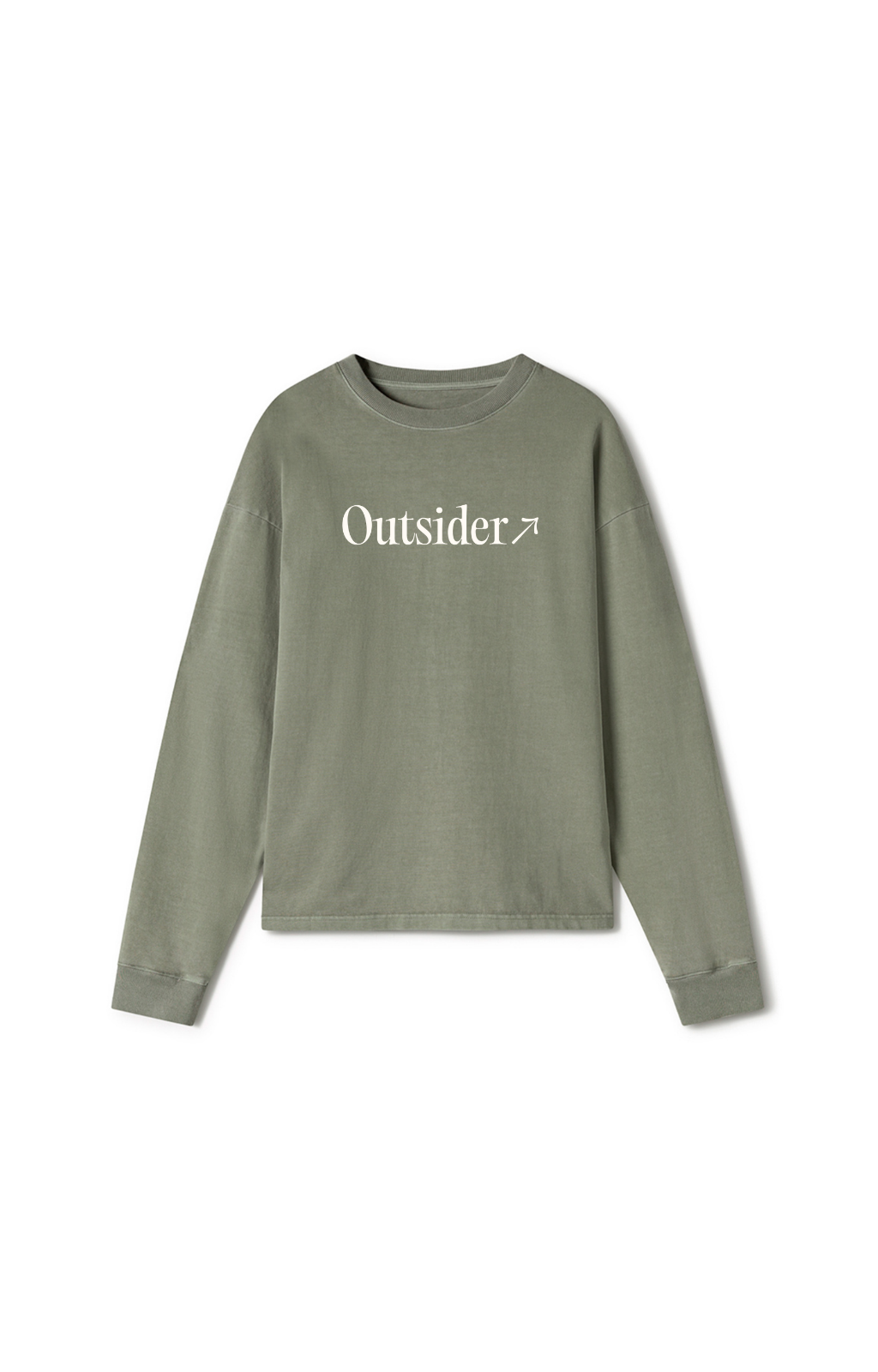 Camiseta Manga Longa Heavy Oversized Outsider | Zero Encolhimento