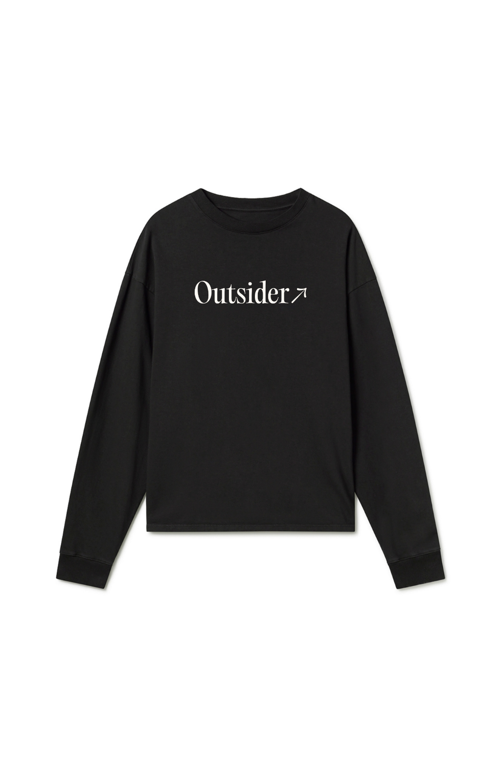 Camiseta Manga Longa Heavy Oversized Outsider | Zero Encolhimento