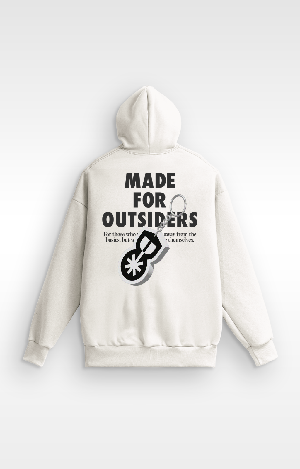 Casaco Moletom Heavy Oversized Made For Outsiders
