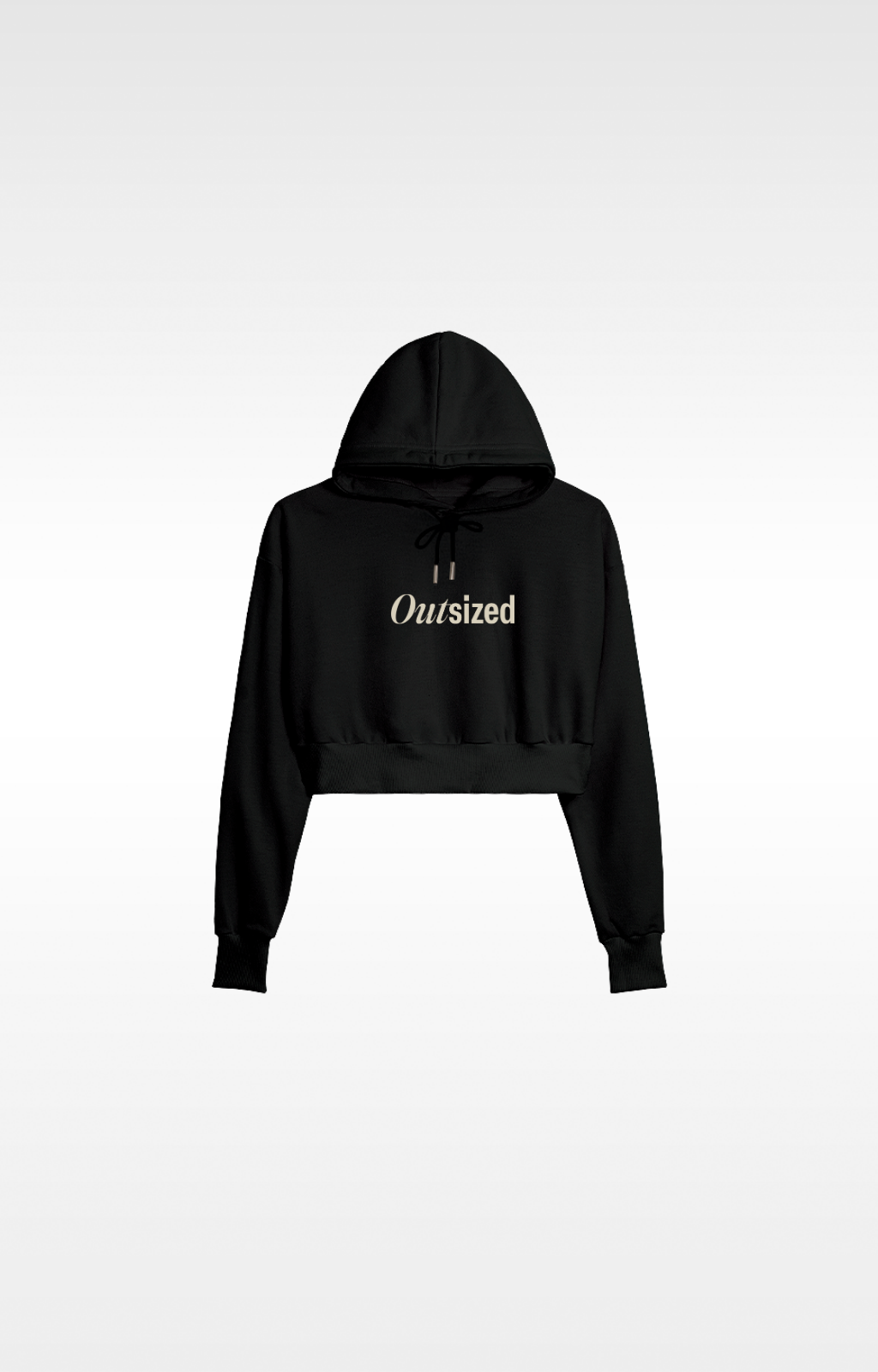 Cropped Moletom Streetwear Essentials Outsized