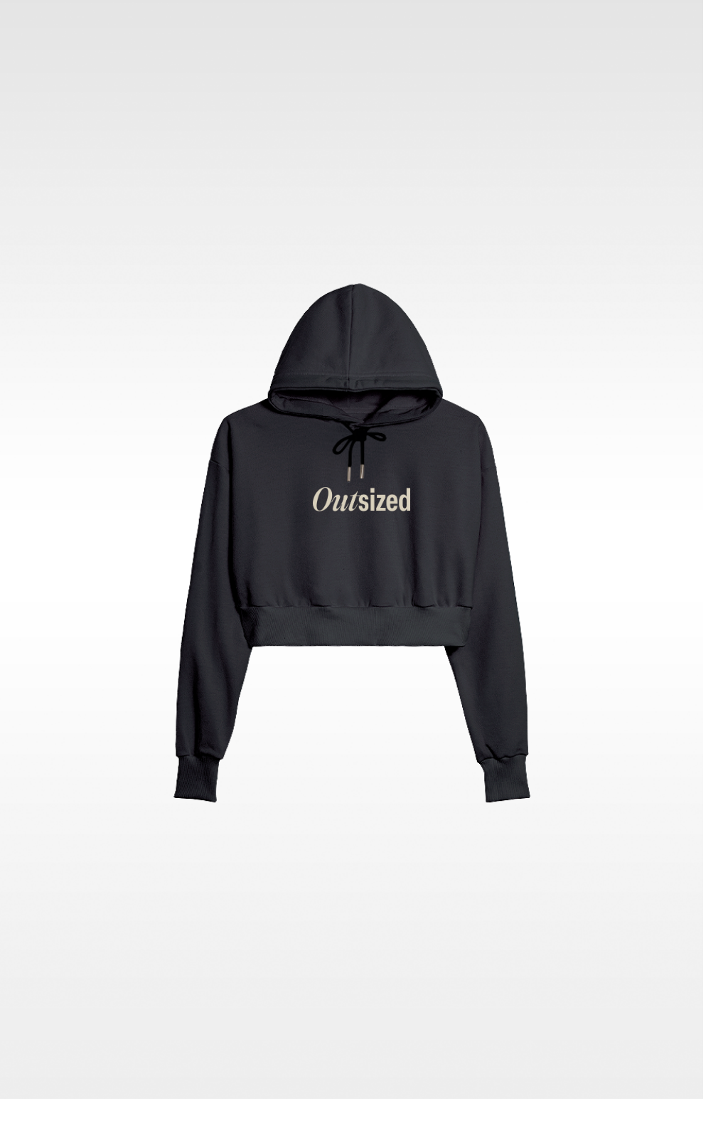 Cropped Moletom Streetwear Essentials Outsized