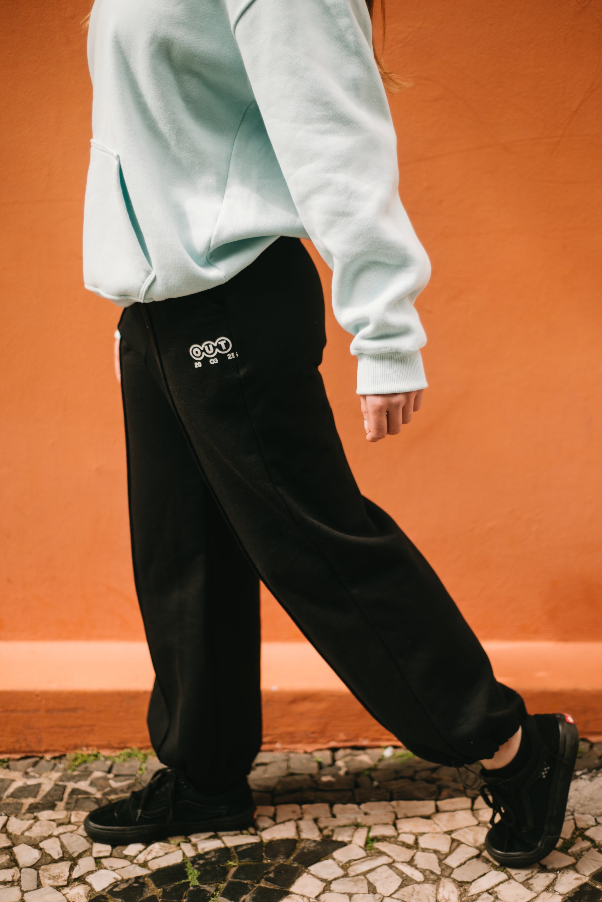 Calça Moletom Streetwear Feminina Essentials