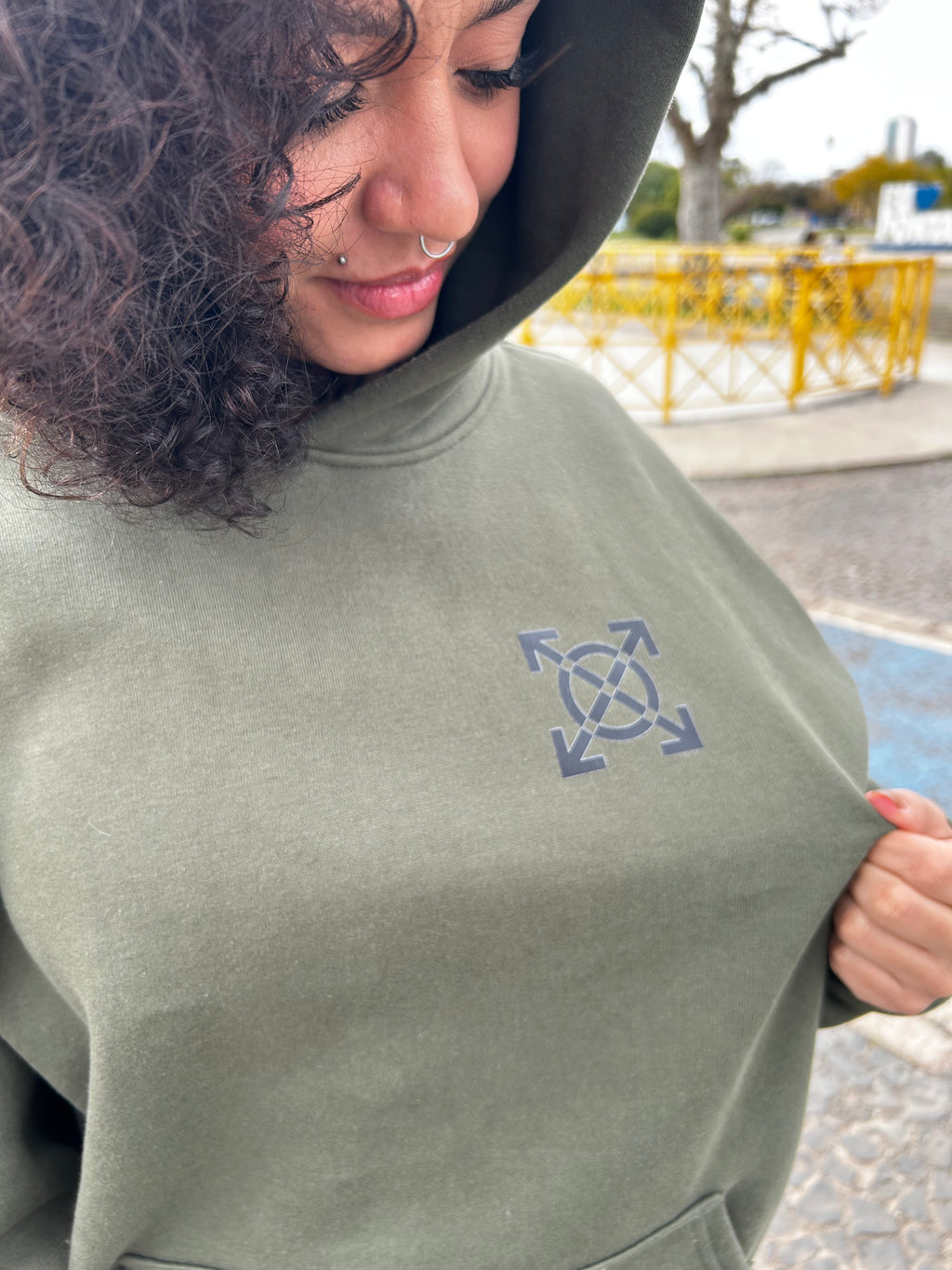 Casaco Moletom Heavy Oversized Made For Outsiders