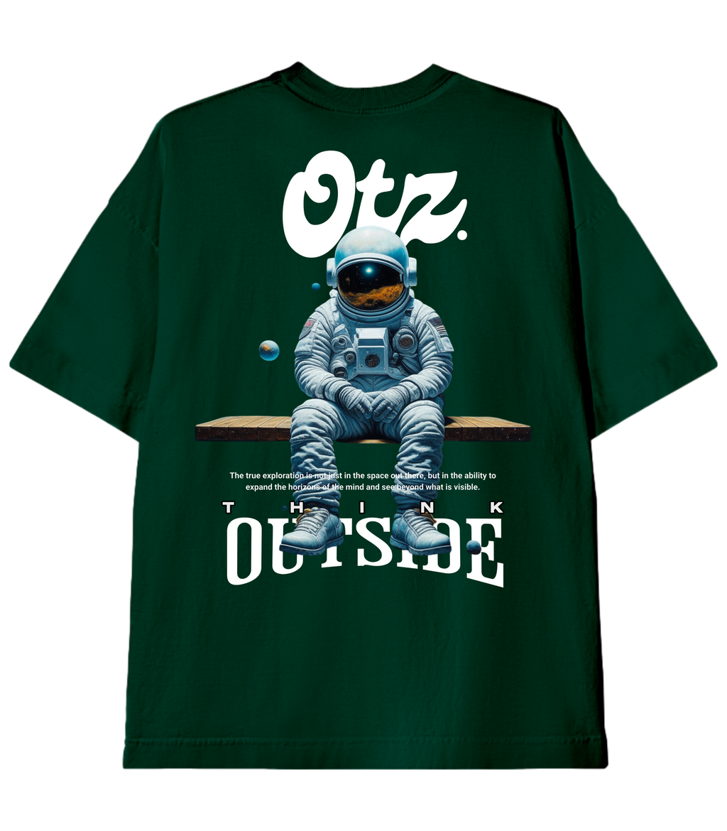 Camiseta Heavy Oversized Think Outside | Old Outsized