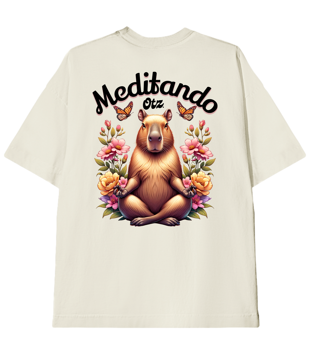 Camiseta Heavy Oversized Meditation | Old Outsized
