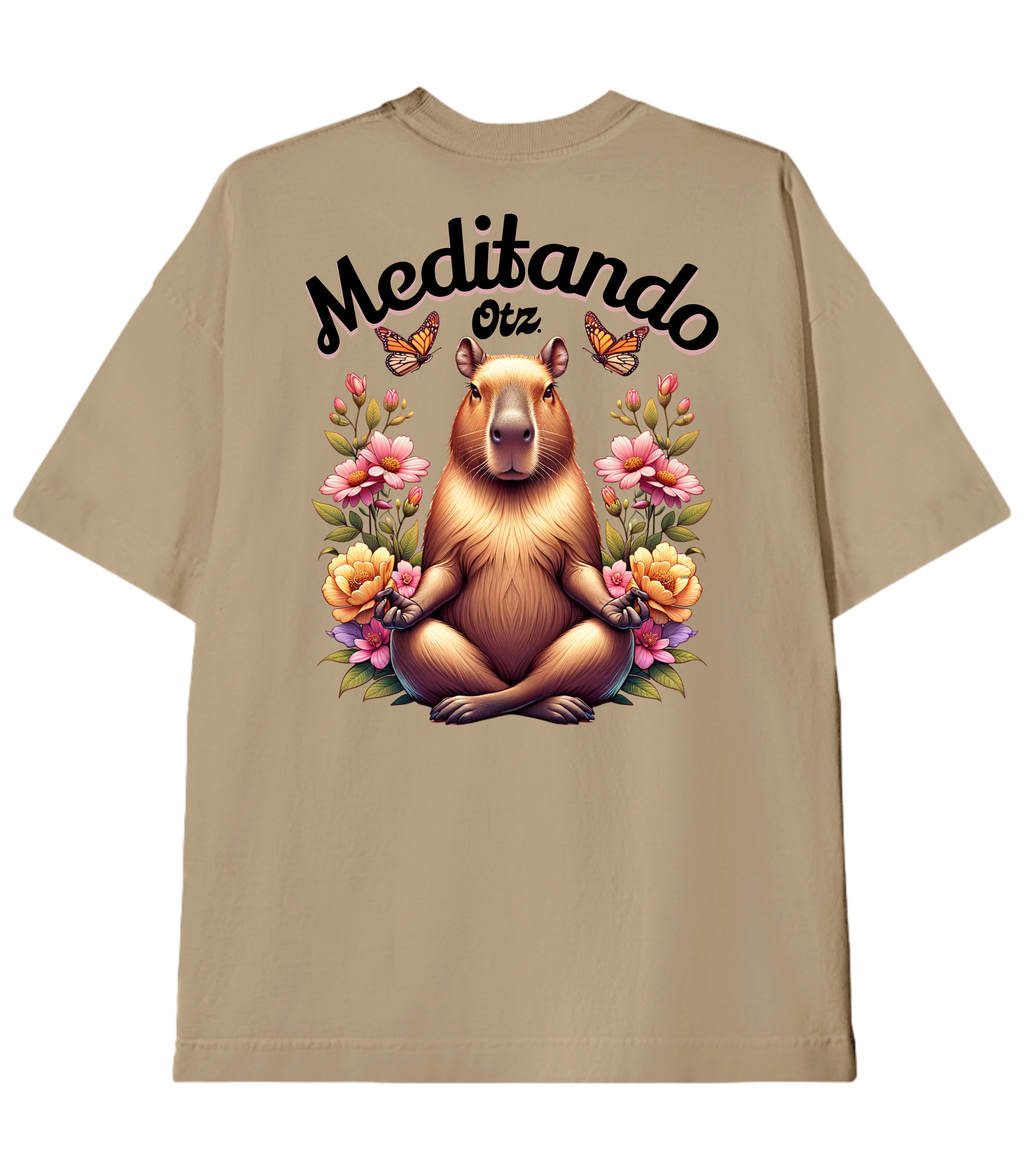 Camiseta Heavy Oversized Meditation | Old Outsized
