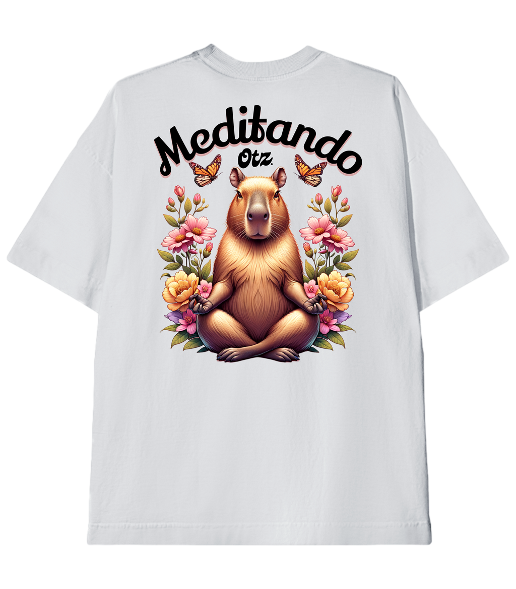 Camiseta Heavy Oversized Meditation | Old Outsized