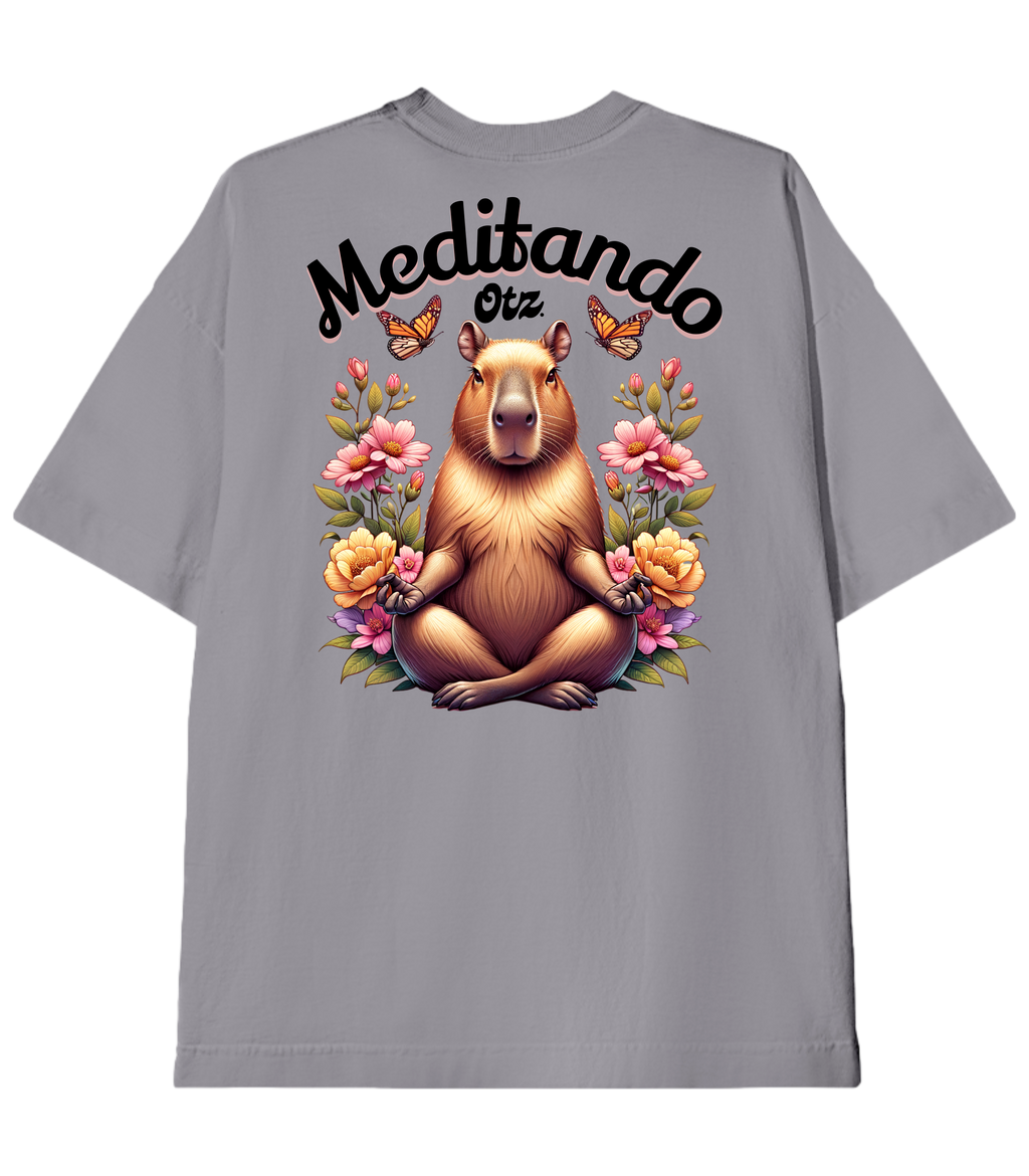Camiseta Heavy Oversized Meditation | Old Outsized