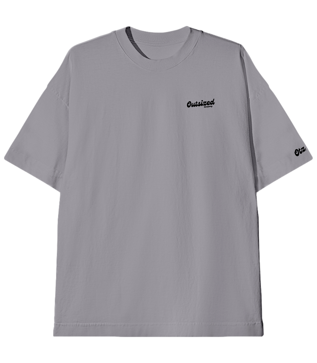 Camiseta Heavy Oversized Think Outside Flowers | Old Outsized