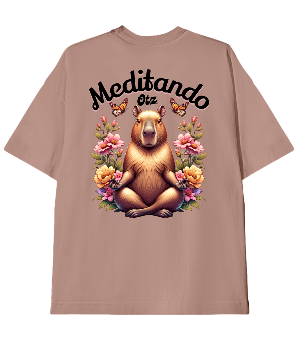 Camiseta Heavy Oversized Meditation | Old Outsized
