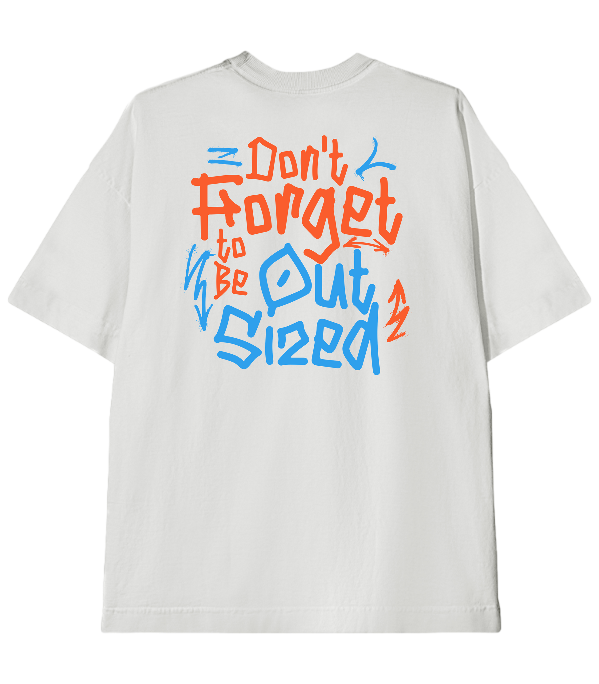 Camiseta Heavy Oversized Don't Forget | Old Outsized