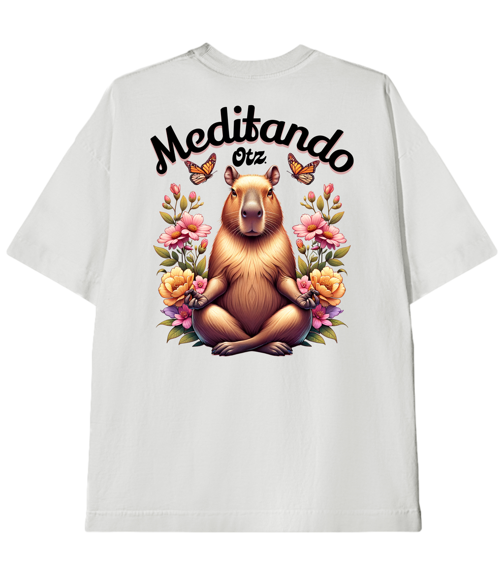 Camiseta Heavy Oversized Meditation | Old Outsized