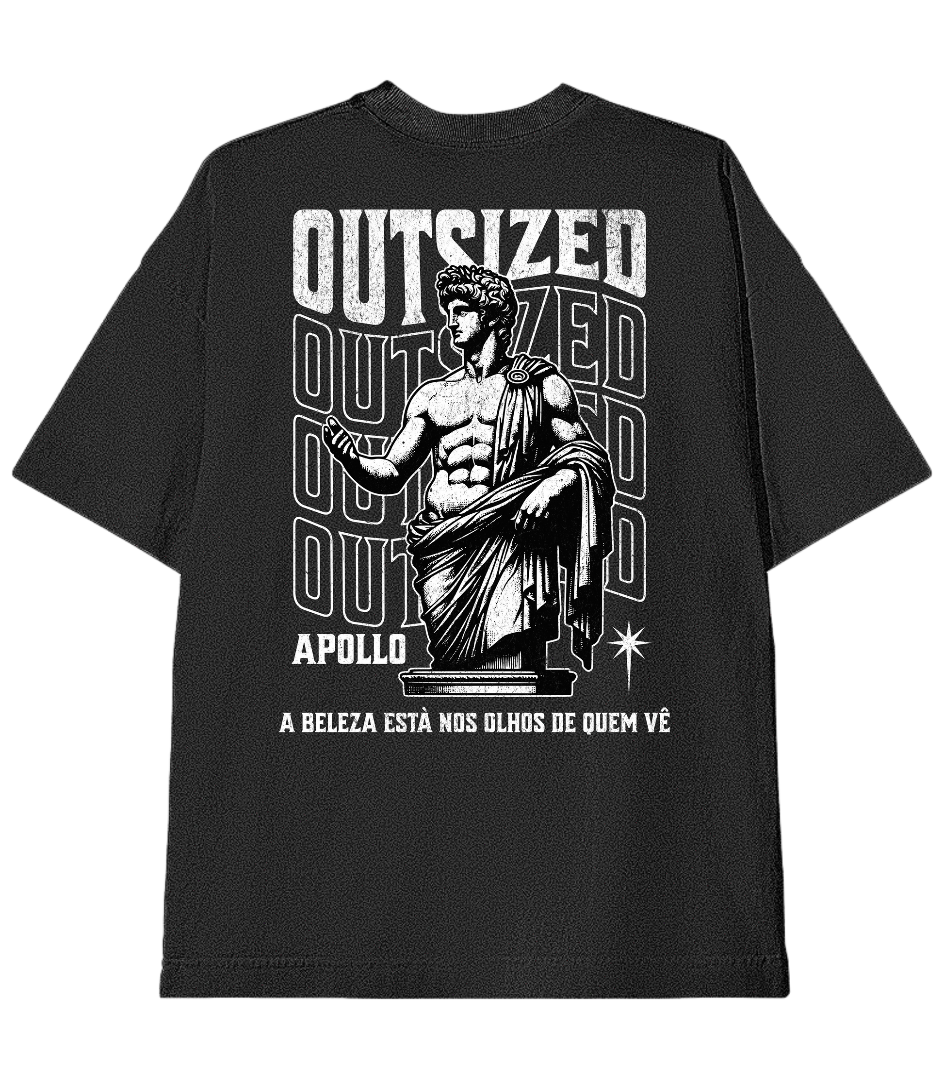 Camiseta Heavy Oversized Apollo God | Old Outsized