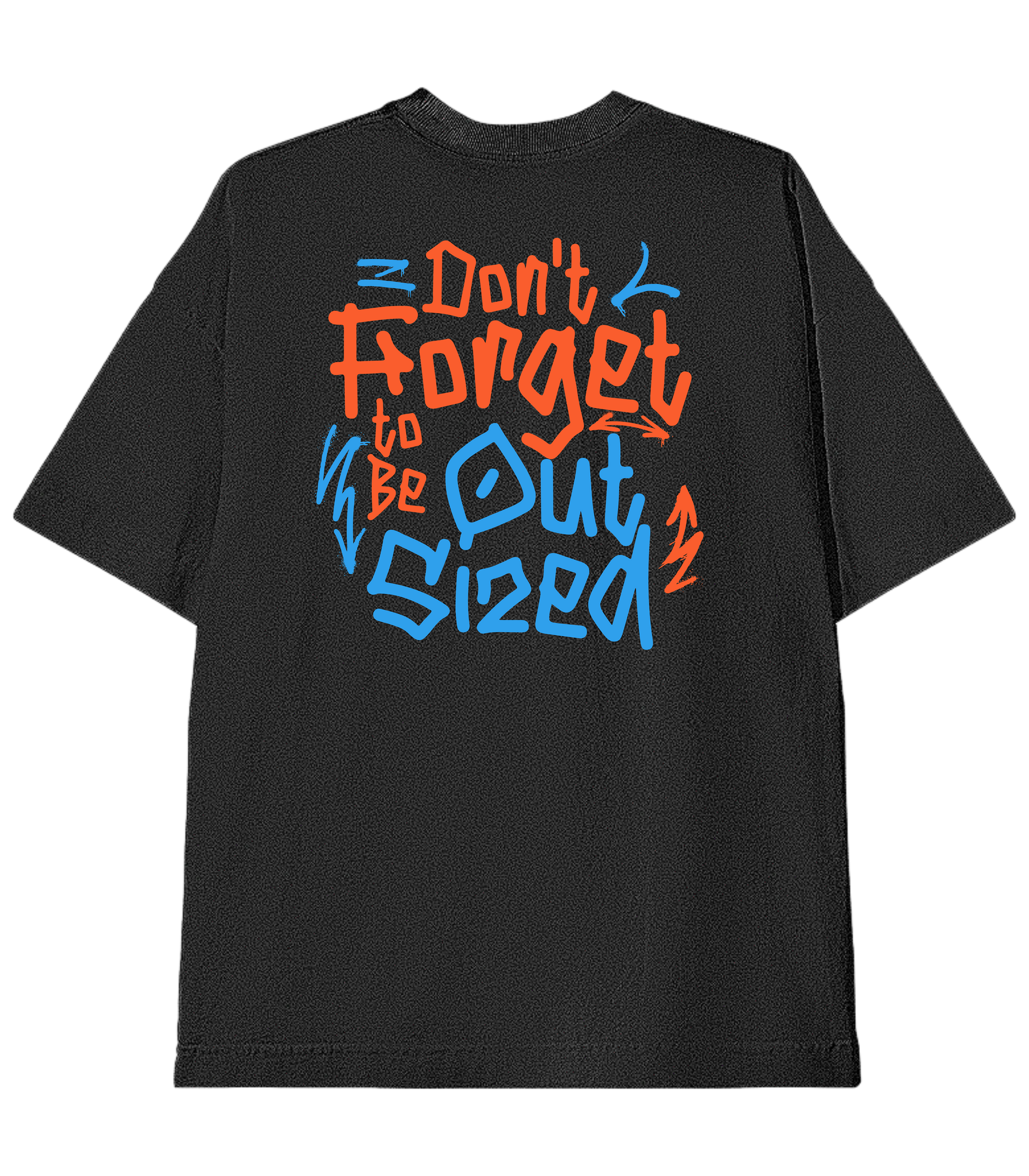 Camiseta Heavy Oversized Don't Forget | Old Outsized
