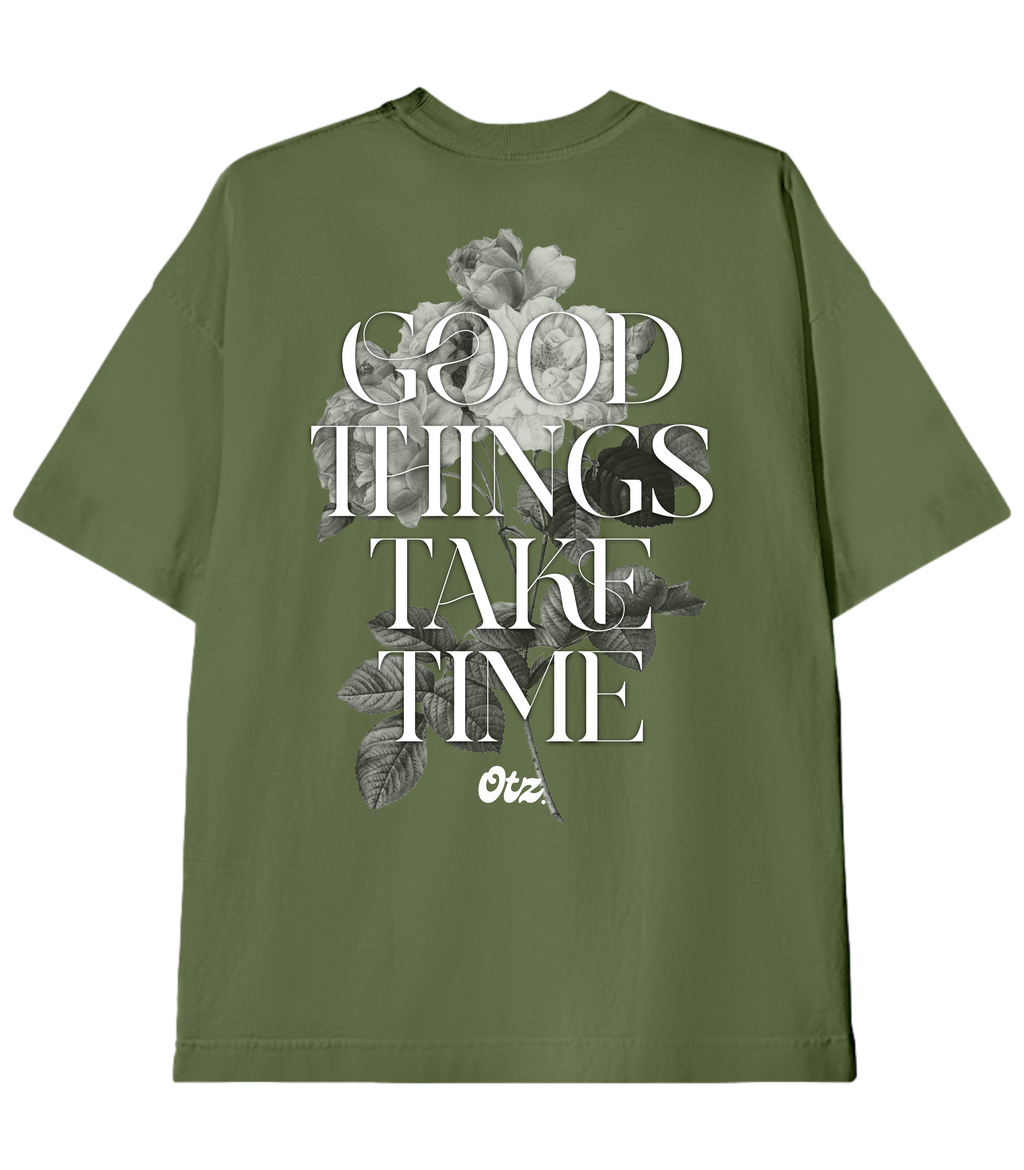 Camiseta Heavy Oversized Good Things | Old Outsized