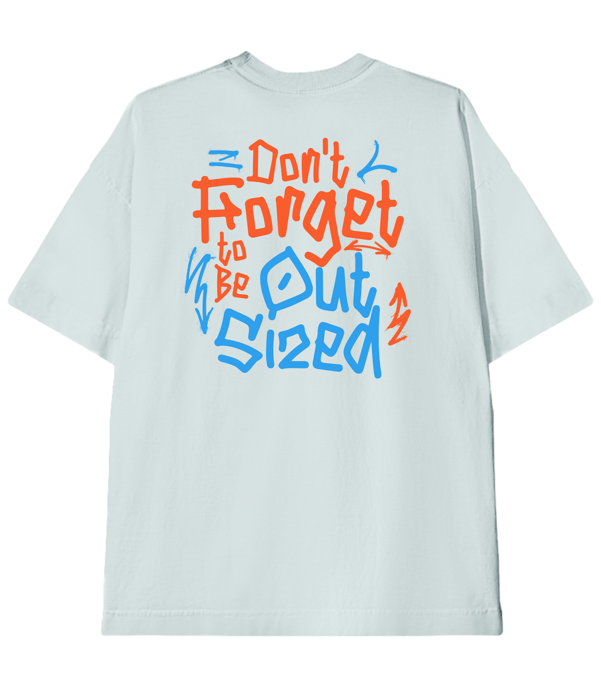 Camiseta Heavy Oversized Don't Forget | Old Outsized