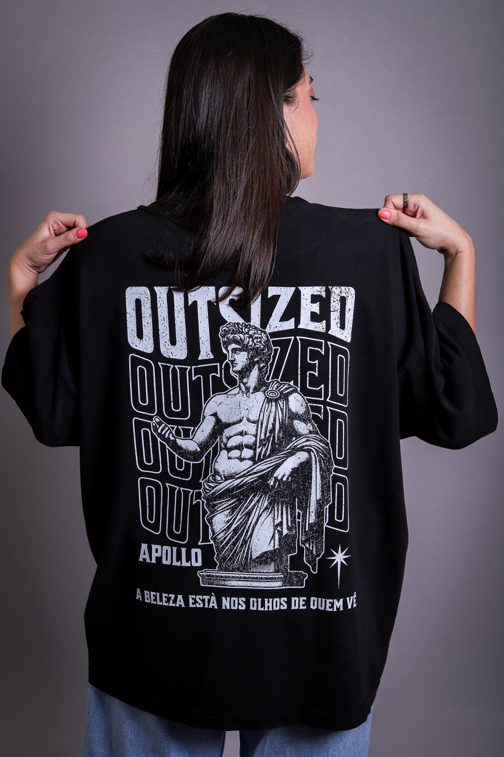 Camiseta Heavy Oversized Apollo God | Old Outsized