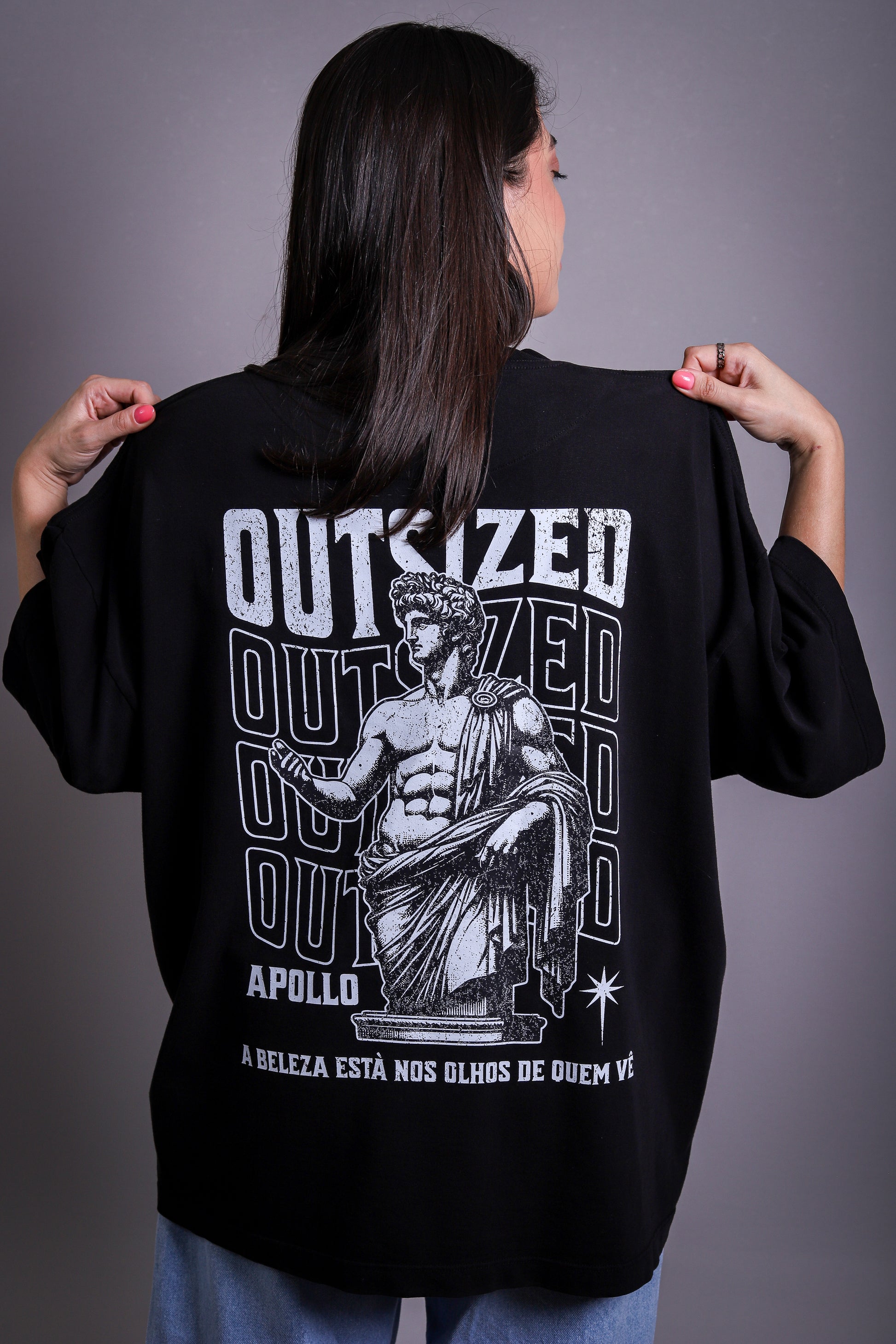 Camiseta Heavy Oversized Apollo God | Old Outsized